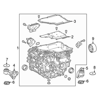 Lexus OE - Electrical Components (Drive Motor, Rear)