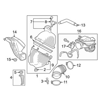 Lexus OE - Engine / Transaxle - Air Intake (F Sport Performance Premium)