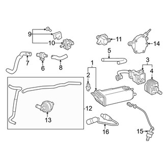 Lexus OE - Emission System - Emission Components