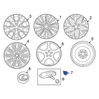Lexus OE - Wheel Lug Nut