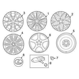 Lexus OE - Wheels