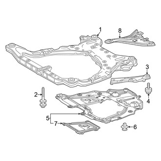 Lexus OE - Front Suspension - Suspension Mounting