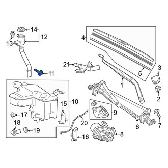 Lexus OE - Washer Fluid Reservoir Bolt