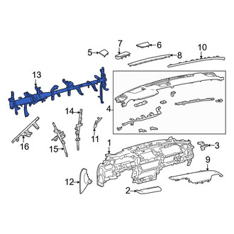Lexus OE - Instrument Panel Reinforcement