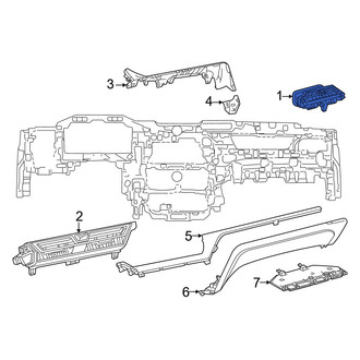 Lexus OE - Right Dashboard Air Vent