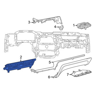 Lexus OE - Center Dashboard Air Vent