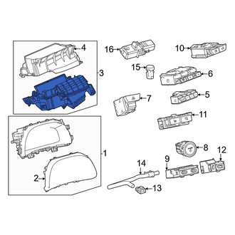 Lexus OE - Heads Up Display Assembly