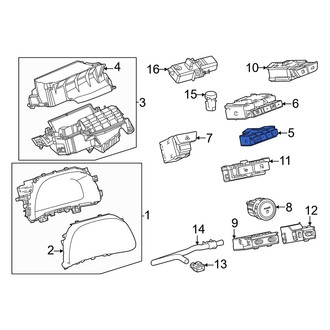 Lexus OE - Seat Memory Switch