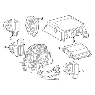 Lexus OE - Restraint Systems - Air Bag Components (Modules & Sensors)