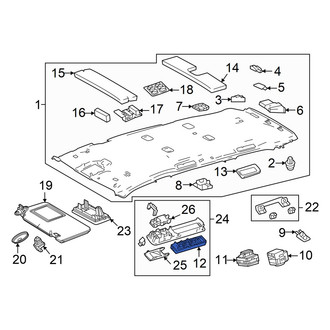 Lexus OE - Left Dashboard Air Vent