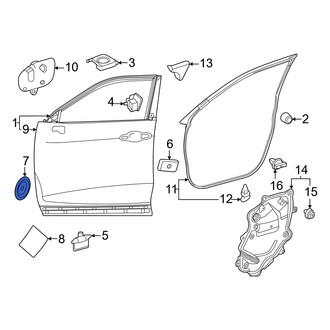 Lexus OE - Front Door Plug