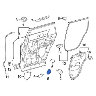 Lexus OE - Front Door Plug