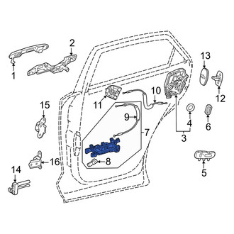 Lexus OE - Front Right Inner Interior Door Handle