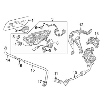 Lexus OE - Quarter Panel & Components (Charging Port)