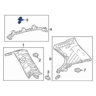 Lexus OE - Roof Opening Trim Clip