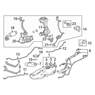 Lexus OE - Fuel System Components
