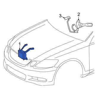 Lexus OE - Front Cruise Control Distance Sensor
