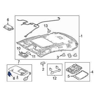 Lexus OE - Sun Visor Holder
