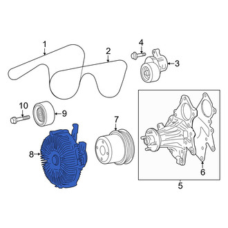 Lexus OE - Engine Cooling Fan Clutch