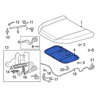 Lexus OE - Front Hood Insulation Pad