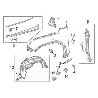 Lexus OE - Fender & Components