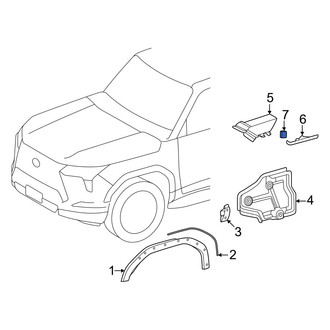 Lexus OE - Fender Clip