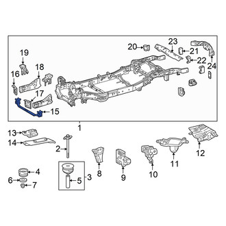 Lexus OE - Front Frame Crossmember