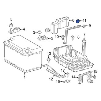 Lexus OE - Battery Hold Down Nut