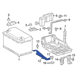 Lexus OE - Battery Hold Down