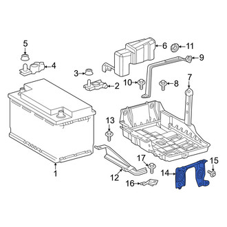 Lexus OE - Battery Tray Bracket