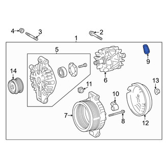 Lexus OE - Alternator Mount Washer