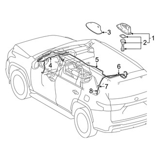 Lexus OE - Electrical - Antenna
