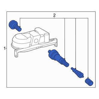 Lexus OE - Tire Pressure Monitoring System (TPMS) Sensor Service Kit