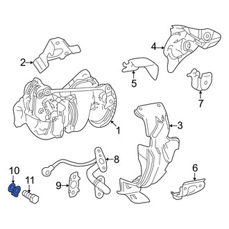 Lexus OE - Turbocharger Oil Line Gasket