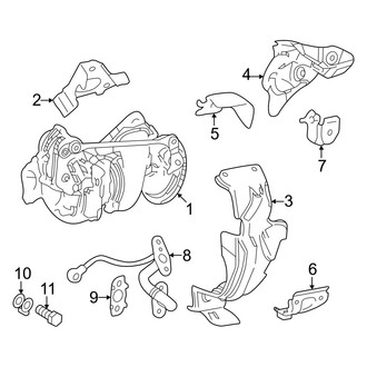 Lexus OE - Engine - Turbocharger & Components