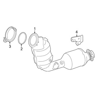 Lexus OE - Exhaust System - Exhaust Components (Catalytic Converter)
