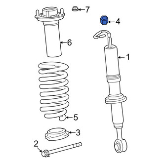 Lexus OE - Front Upper Suspension Shock Absorber Nut