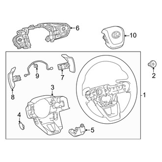 Lexus OE - Steering Wheel & Trim