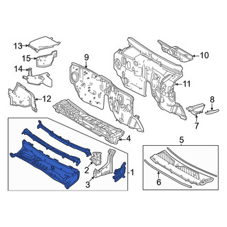 Lexus OE - Front Cowl Panel