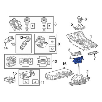 Lexus OE - Automatic Transmission Shift Indicator Bracket