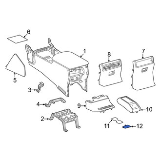 Lexus OE - Rear Console Cup Holder