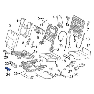 Lexus OE - Rear Left Upper Floor Carpet