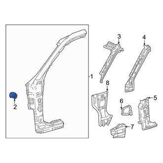 Lexus OE - Body A-Pillar Bracket
