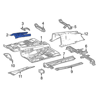 Lexus OE - Front Floor Pan Reinforcement