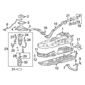 Lexus OE - Fuel System Components