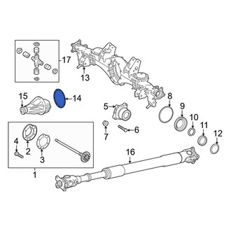 Lexus OE - Differential Housing Gasket