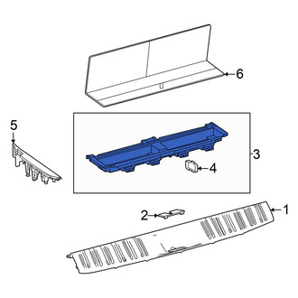 Lexus OE - Rear Floor Storage Compartment