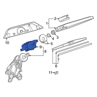 Lexus OE - Rear Wiper Linkage