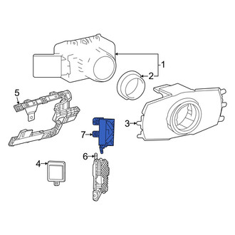 Lexus OE - Rear Radio Capacitor