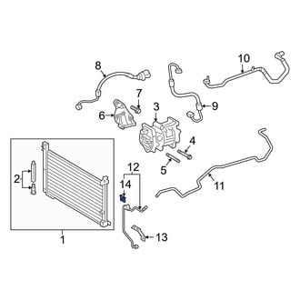Lexus OE - A/C Refrigerant Pressure Sensor